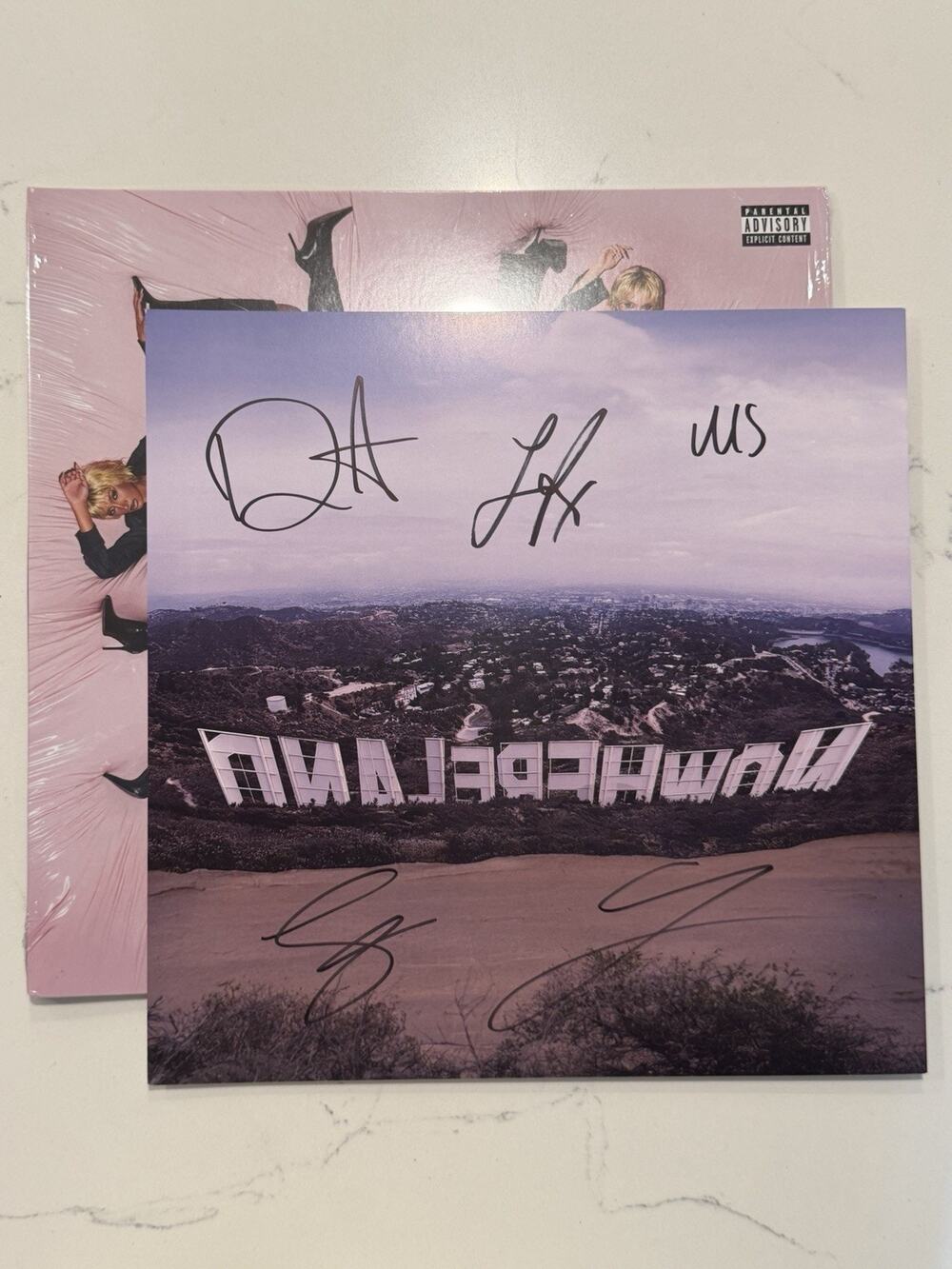 KATSEYE~Wild~Standard SIGNED Vinyl LP Record Precious Jade Green AUTOGRAPHED #1